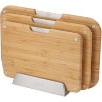 Joseph Joseph Nest Bamboo skjærefjølsett, 3 deler med stativ