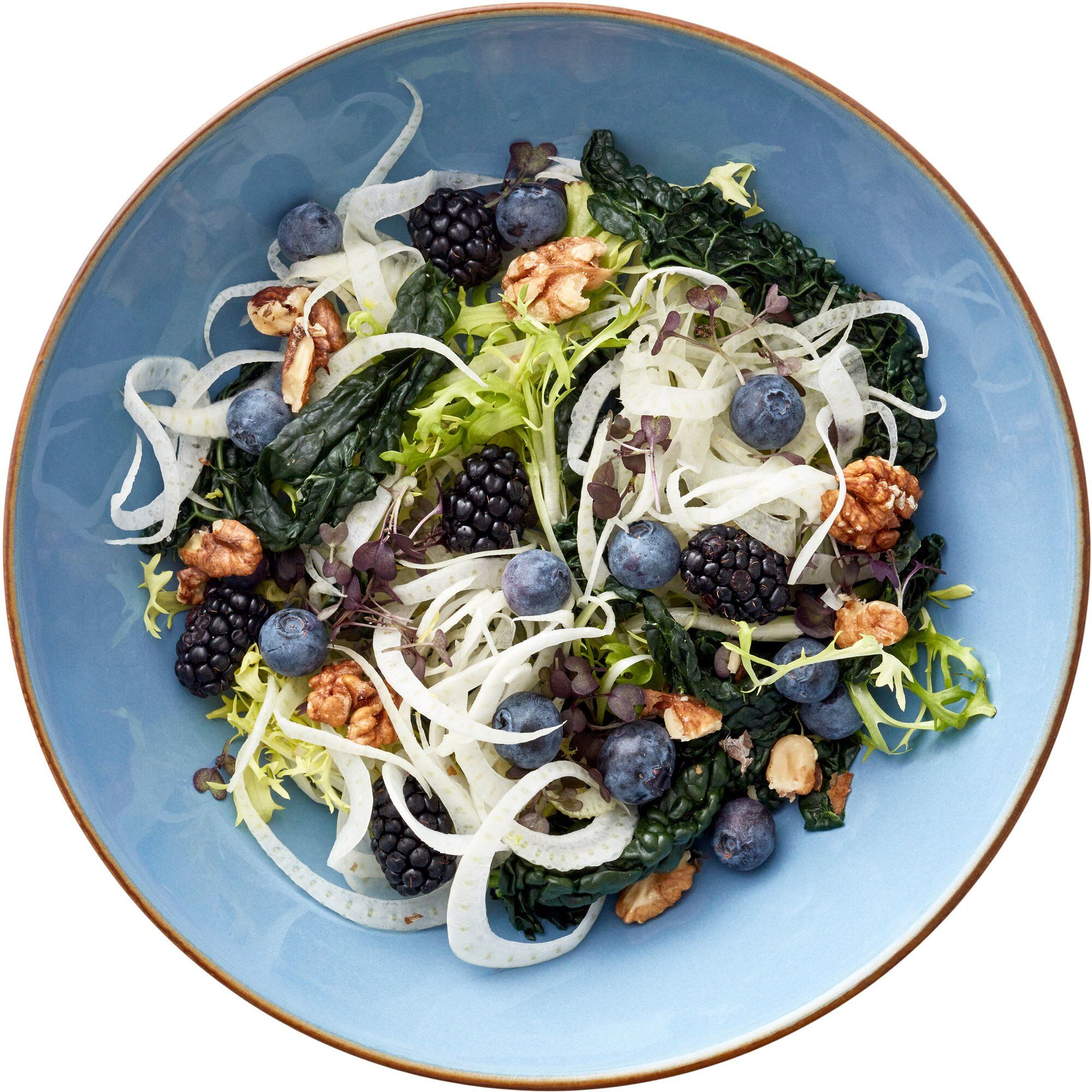 Alternativ bild 1 för Bitz Salladsskål 24 cm, wood/ocean