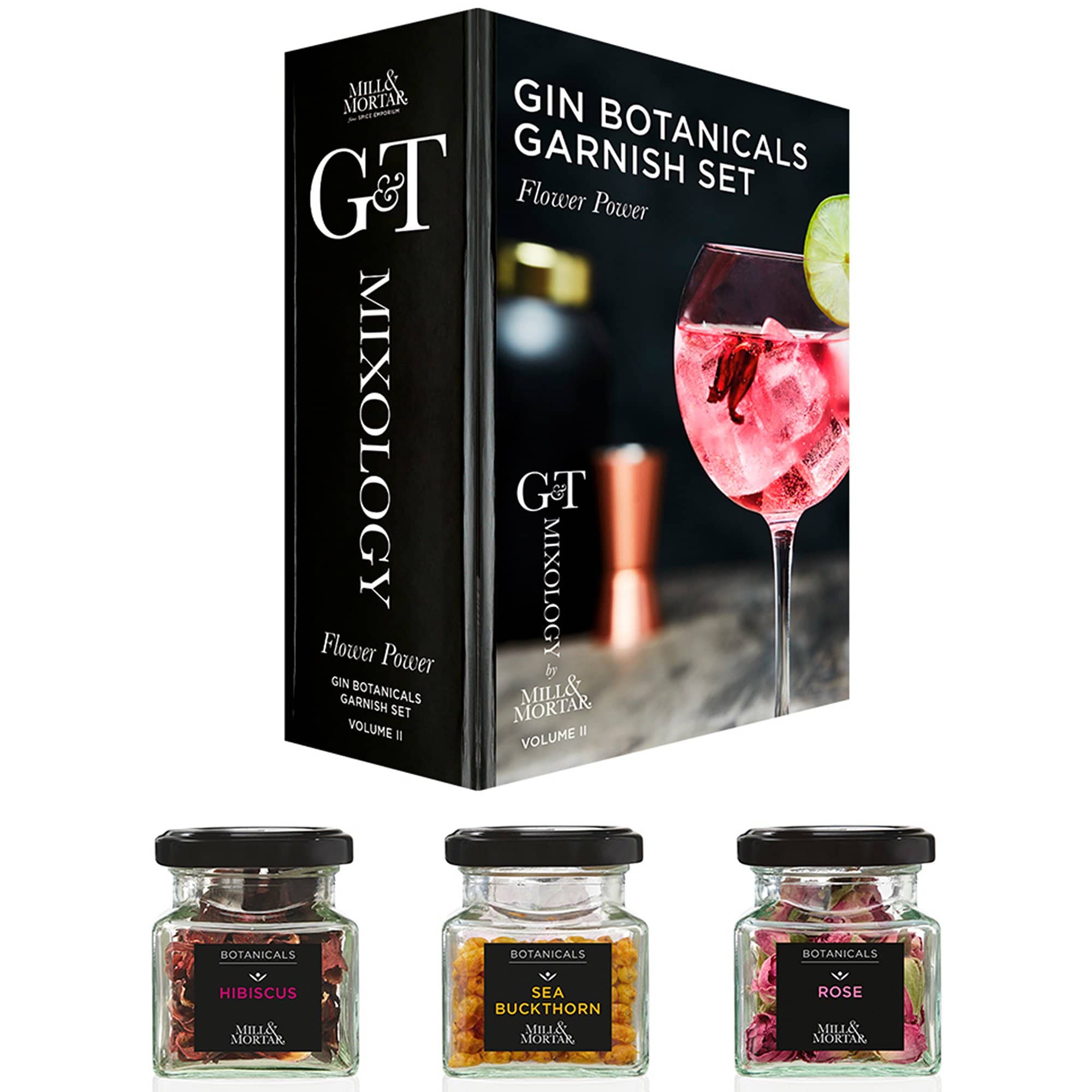 Produktfoto för Mill & Mortar Presentask, G&T flower power