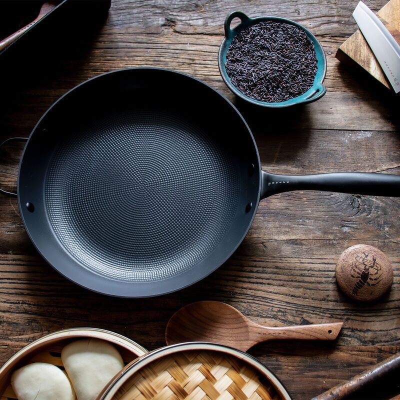 Stegepande 32 cm, letvægtsstøbejern