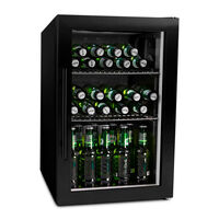 Outdoor Collection fristående ölkylskåp 63 liter, svart