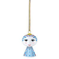 Bjørn Wiinblad Eva 2025 Julekugle 7,5 cm, blå