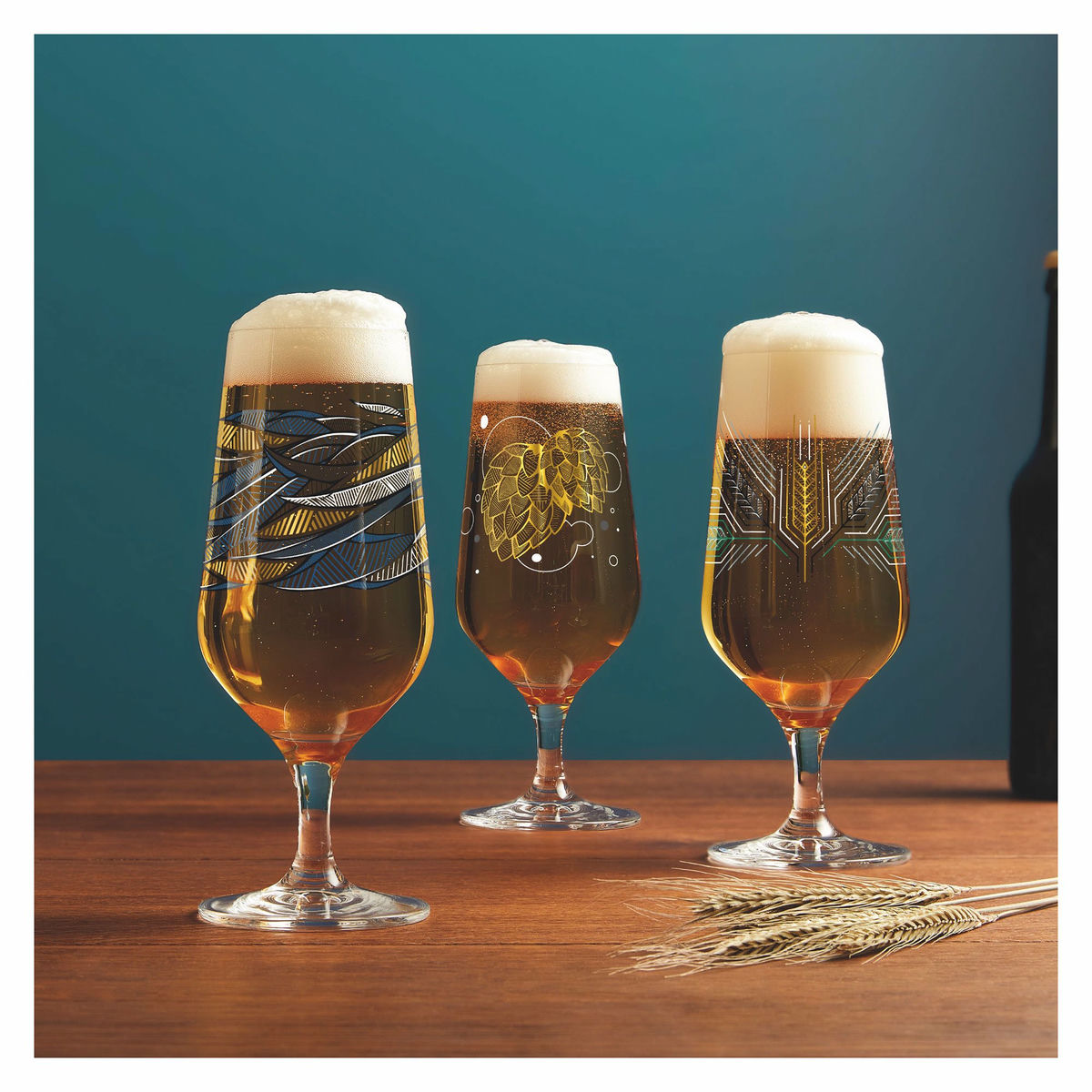 Brauchzeit pilsnerglas, 2 stk, #3&4