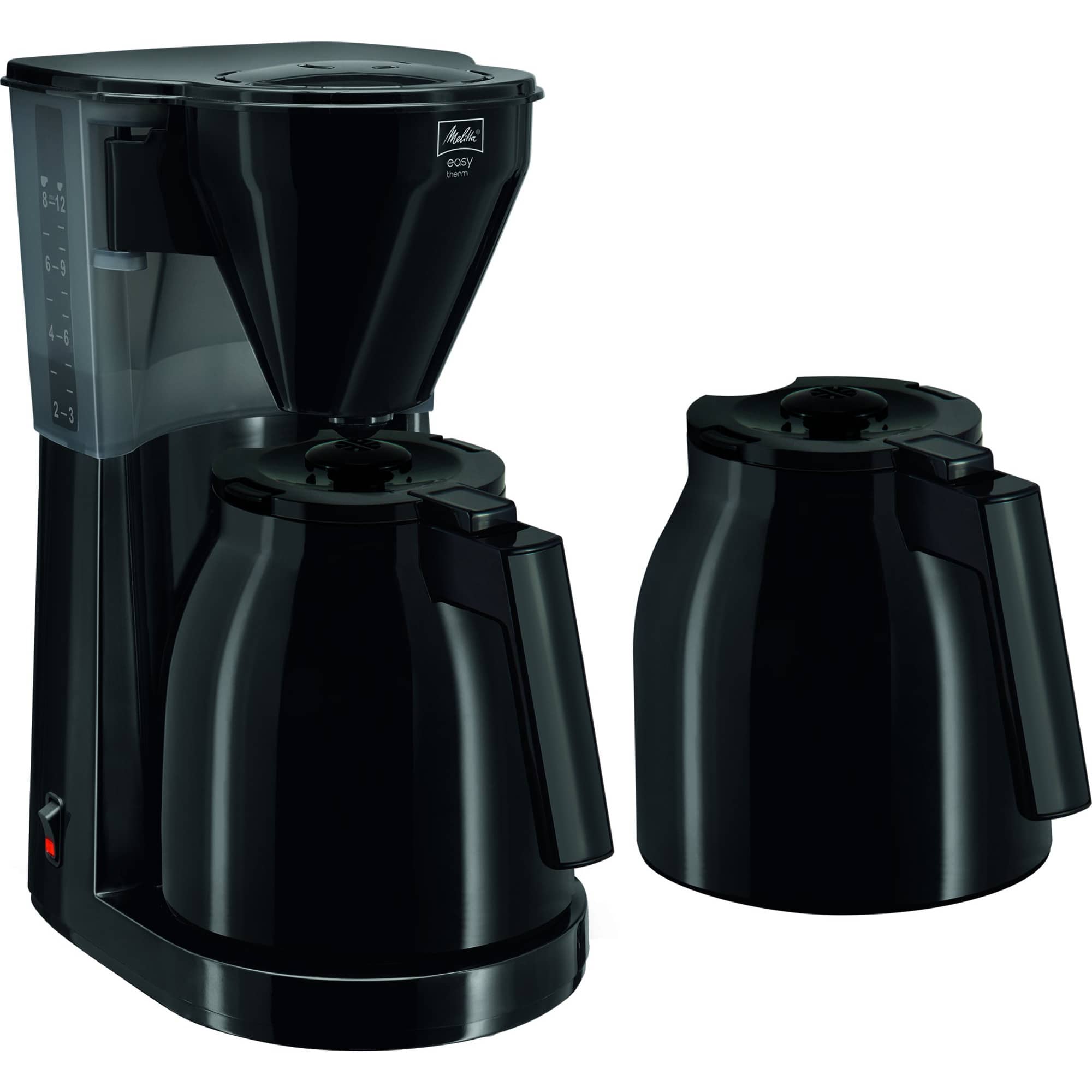 Produktfoto för Melitta Easy Therm 2 Kannor Svart