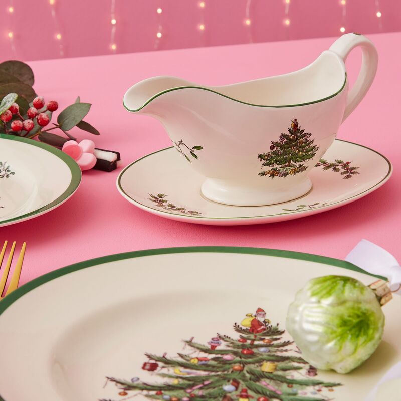 Christmas Tree sausekanne med fat 31 cl