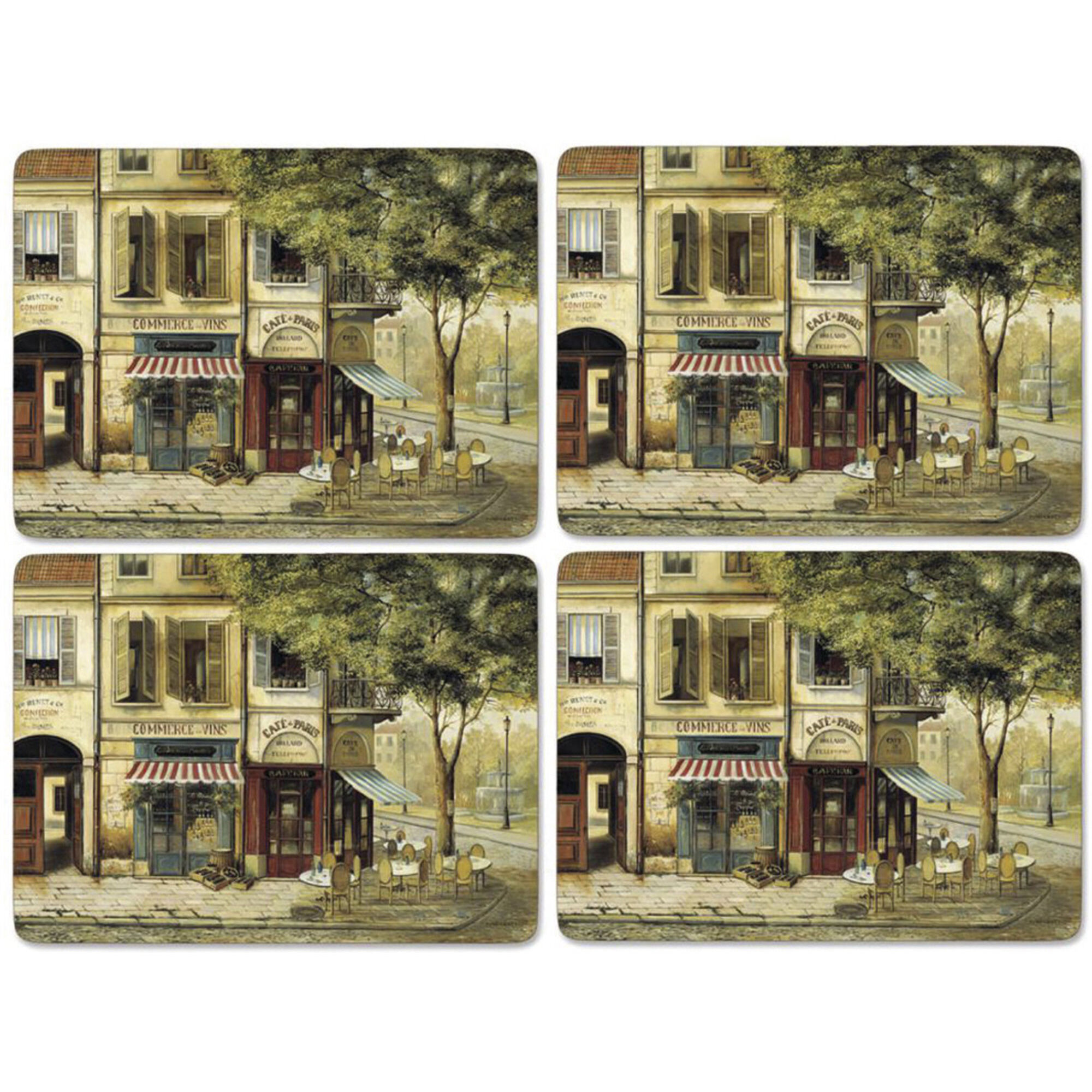 Kuvertbrikke Parisian Scenes 4-pack