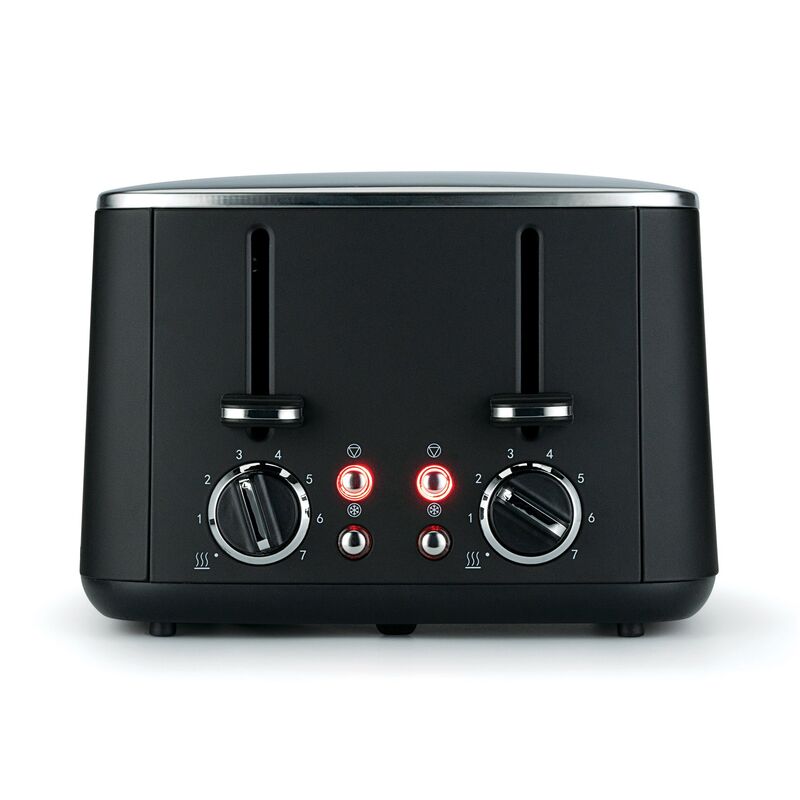 TO4B-1600 brødrister, sort