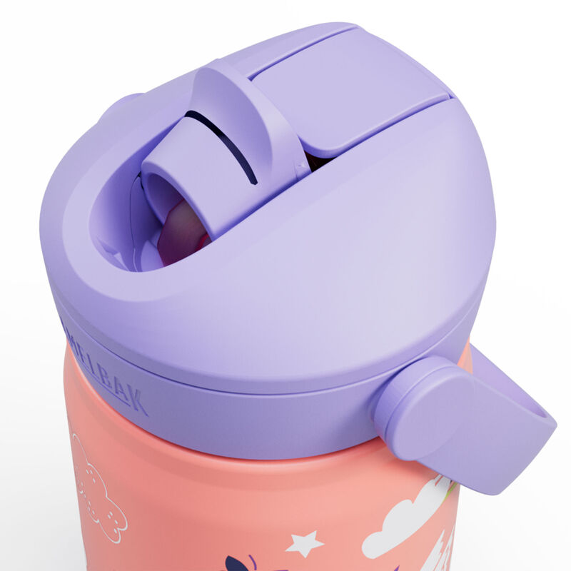 Thrive Flip Straw Kids drikkeflaske 0,35 liter, Magic Unicorn