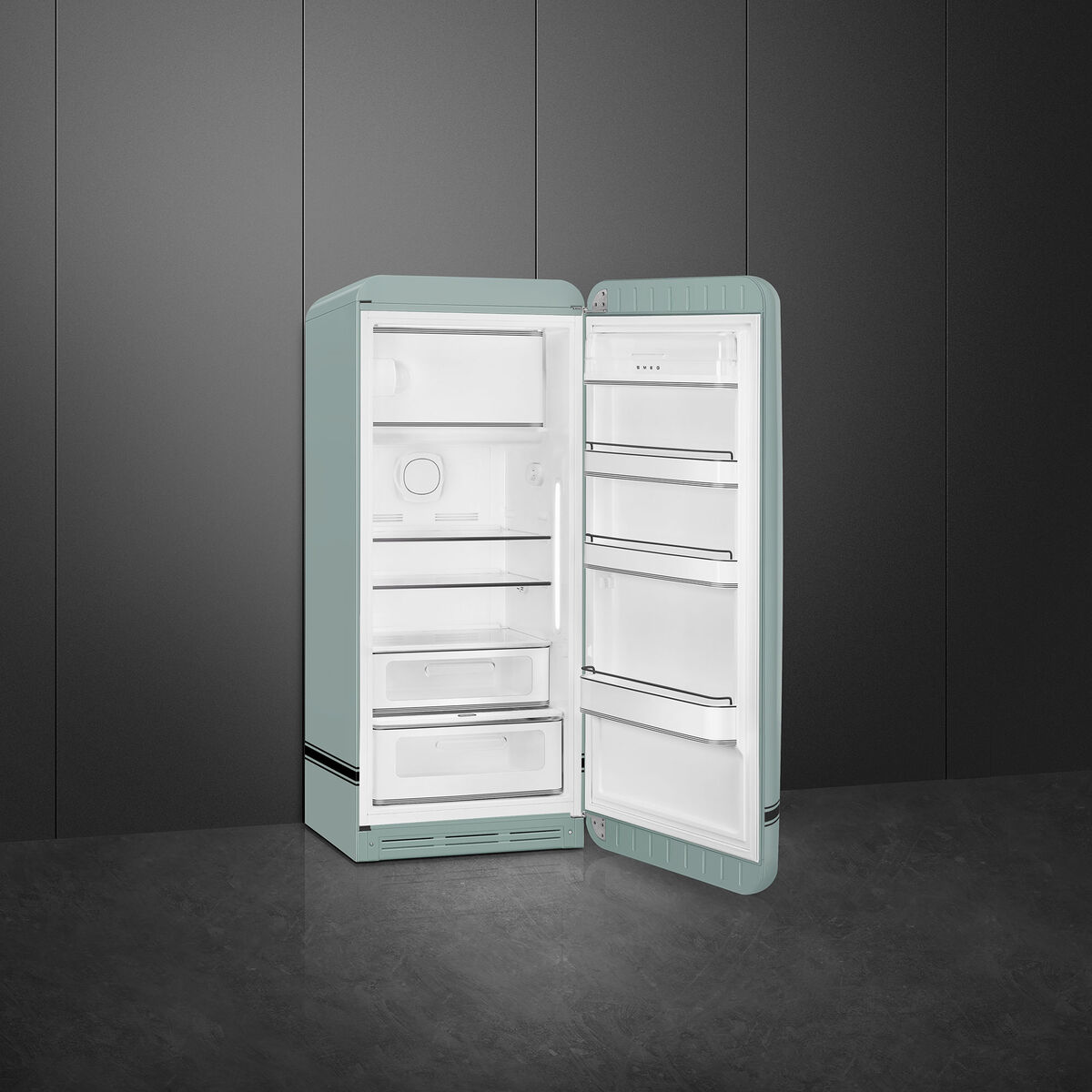 Porsche Special Edition kjøleskap med fryseboks FAB28RDPSG6, shade green