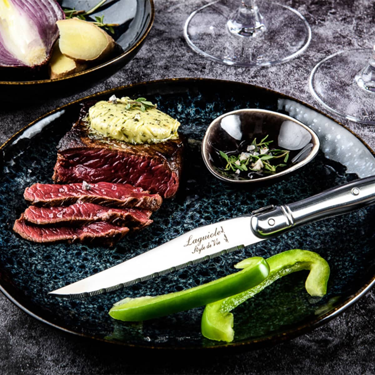 Premium Line grillknivar 6-pack, rostfritt stål