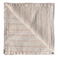 Lautasliina 45x45 cm, hazelnut stripe