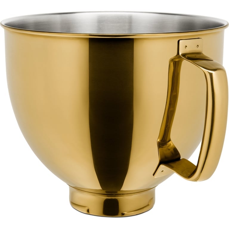 Skål i rostfritt stål till köksmaskin, Radiant Gold