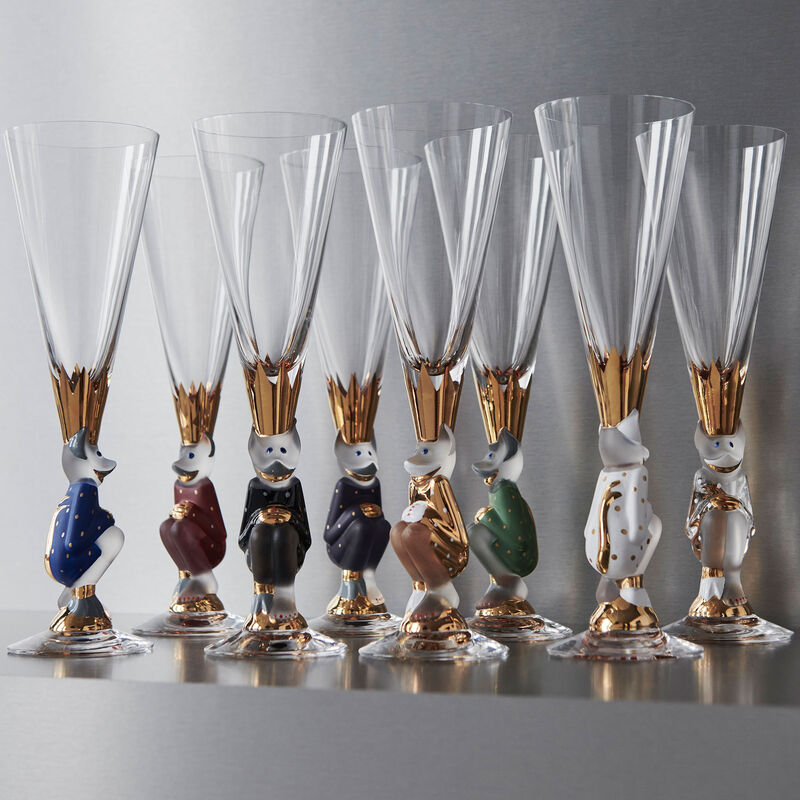 Nobel The sparkling devil Champagneglas 19cl., klar