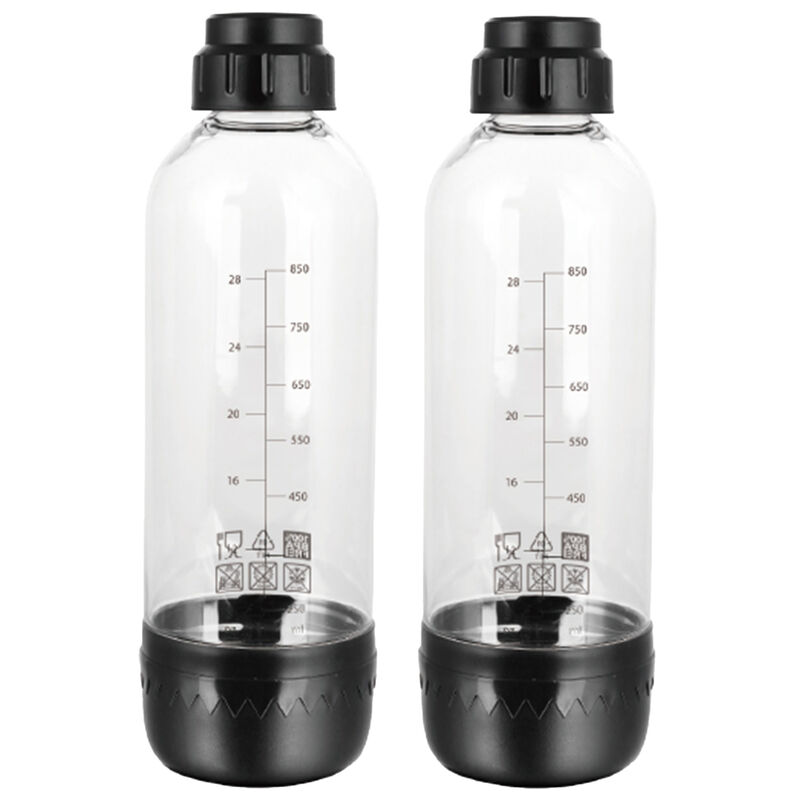 Flaskor till kolsyremaskin 1 liter, 2 st.