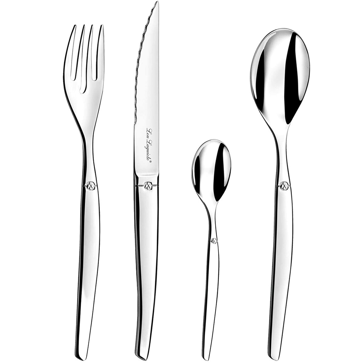 Jet ruokailuvälinesarja 24 osaa, mirror