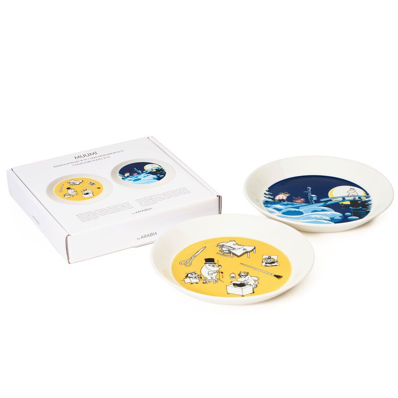 Muumilautanen, 19 cm, Toimisto & Talviyö, 2 kpl