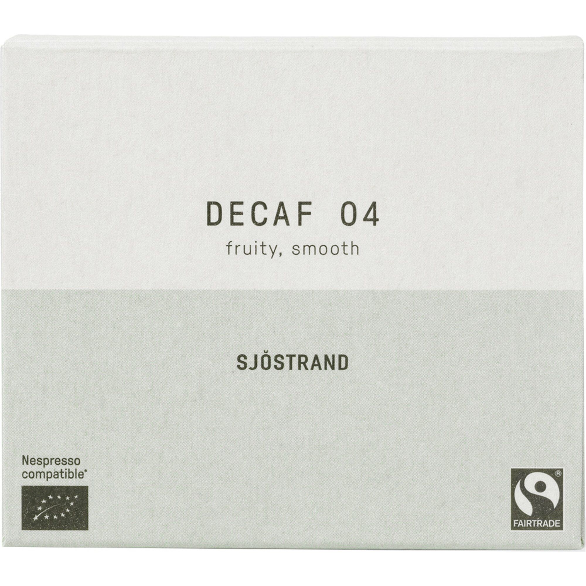 Alternativ bild 1 för Sjöstrand Sjöstrand N°4 Espresso Decaf Kapslar, 10-pack