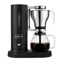 Kaffebryggare, mattsvart