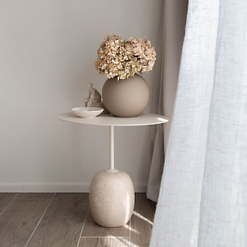 Ball maljakko, 20 cm, sand