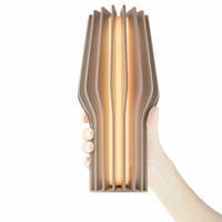 Radiant LED-lampa portabel 25 cm, pearl beige