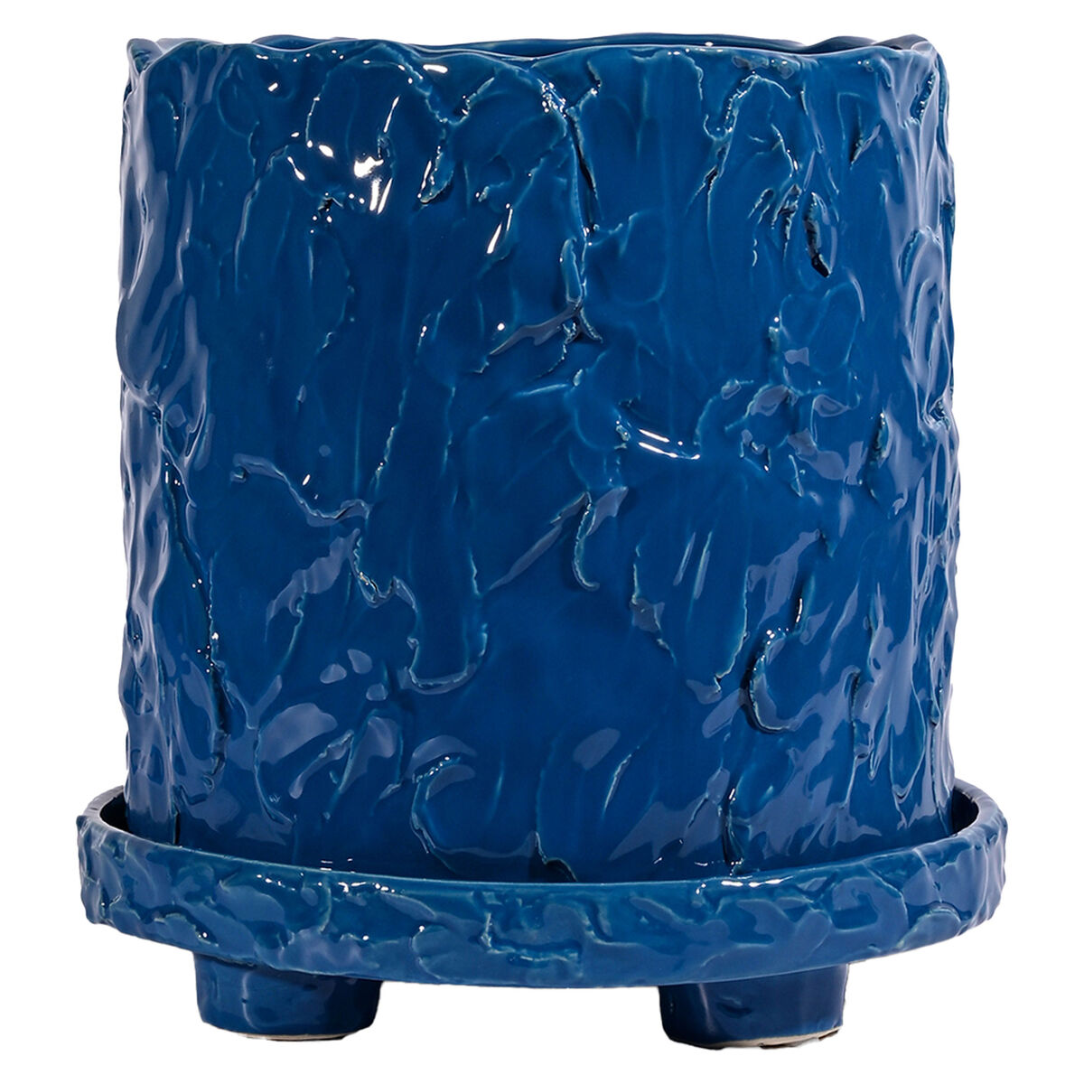 Muddy L kruka 23 x 23,5 cm, blå