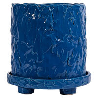 Muddy L kruka 23 x 23,5 cm, blå