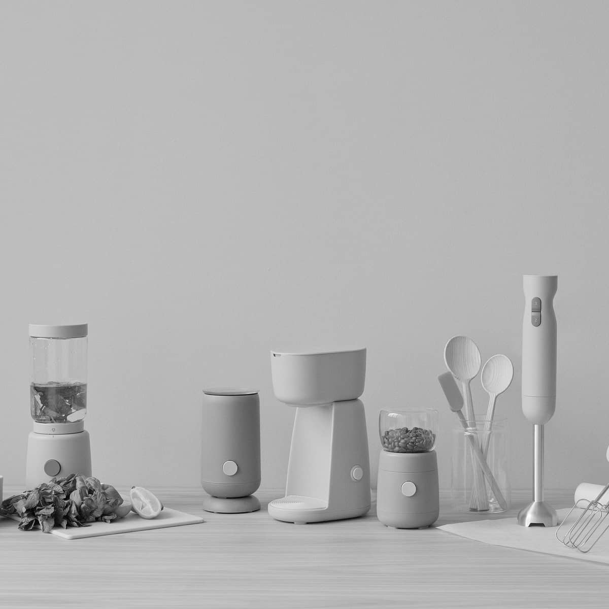 Foodie Elektrisk Melkeskummer, White