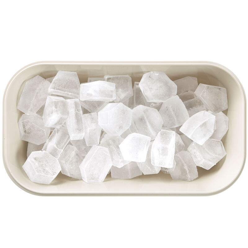 Isbitsbehållare, vit