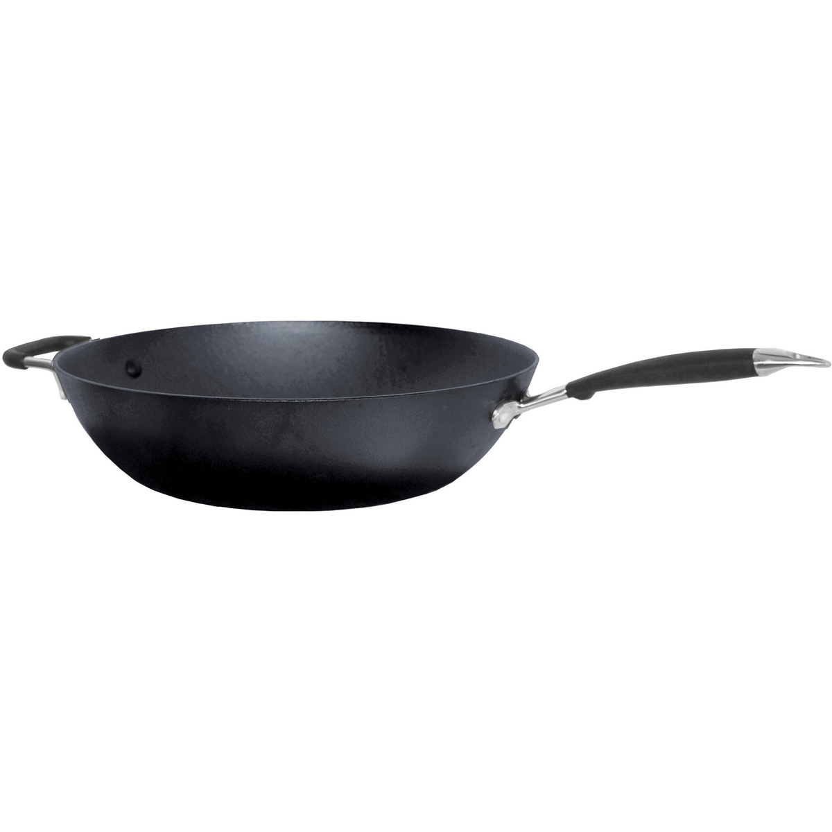 Valurautainen wokkipannu, 30 cm