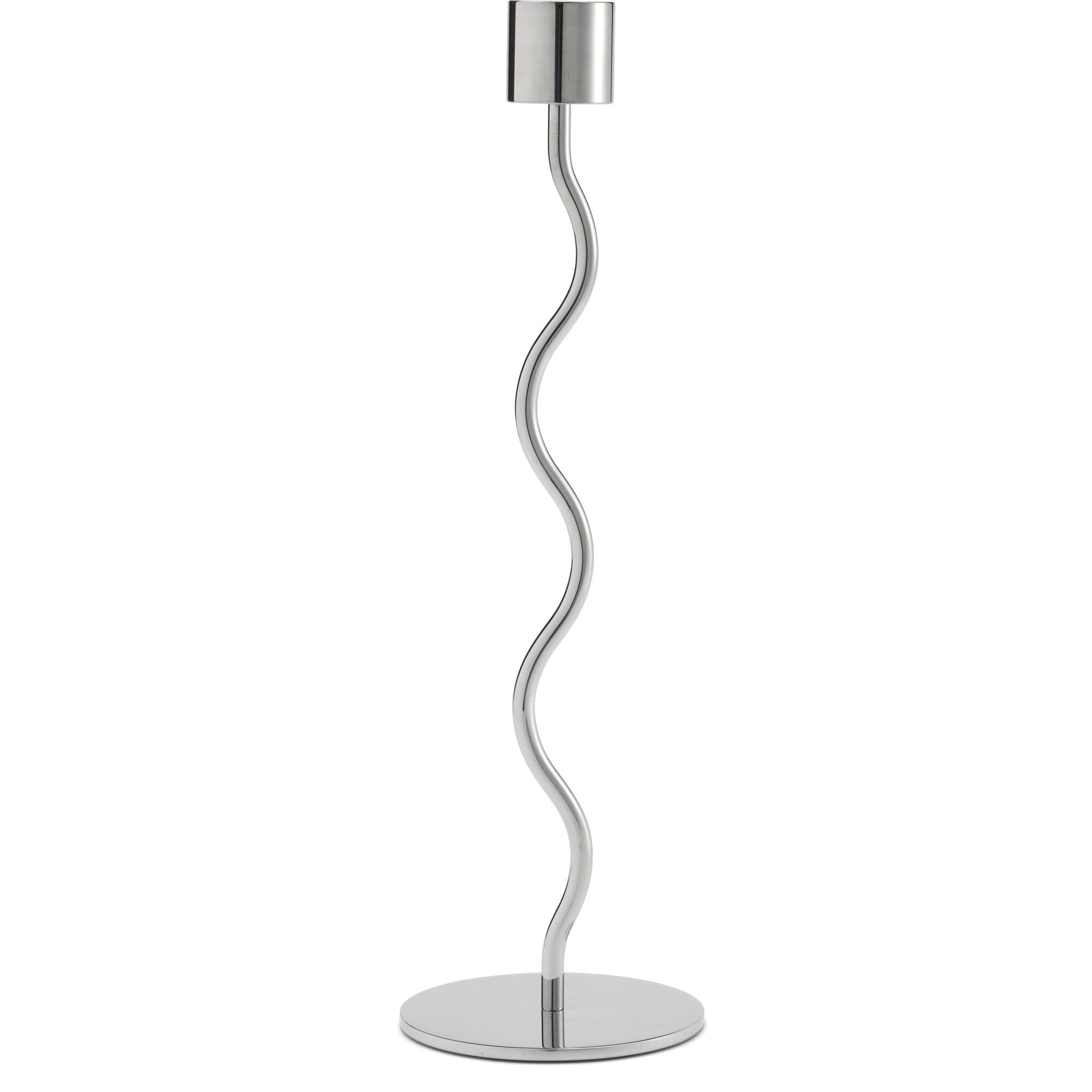 Cooee Design Curved lysestake 26 cm Stainless steel