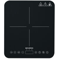 KP 1025 induktionsplatta 1 zon, svart