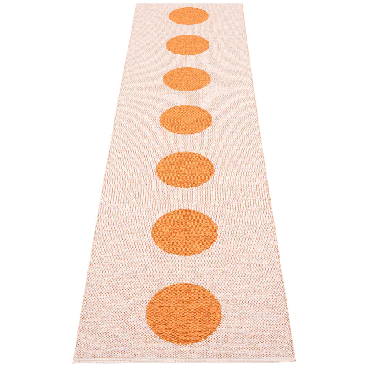 Pappelina Vera Pop -matto 70 × 280 cm, orange/pink