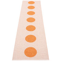 Pappelina Vera Pop -matto 70 × 280 cm, orange/pink