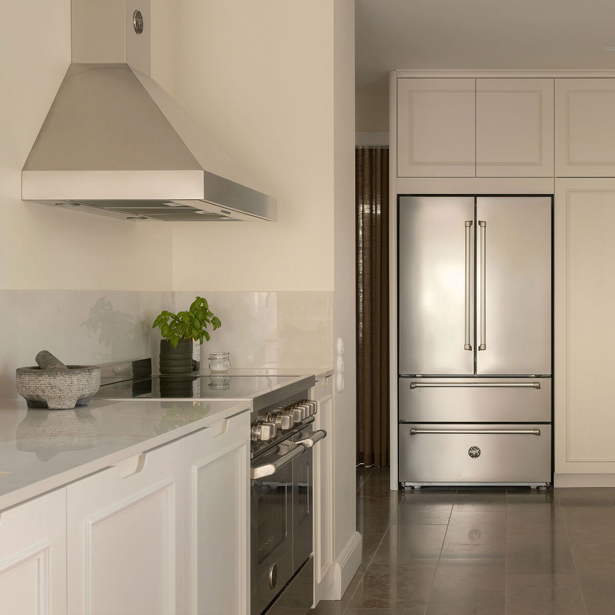 MAS95I2EXT Master induktionsspis med dubbelugn 90 cm, rostfritt stål