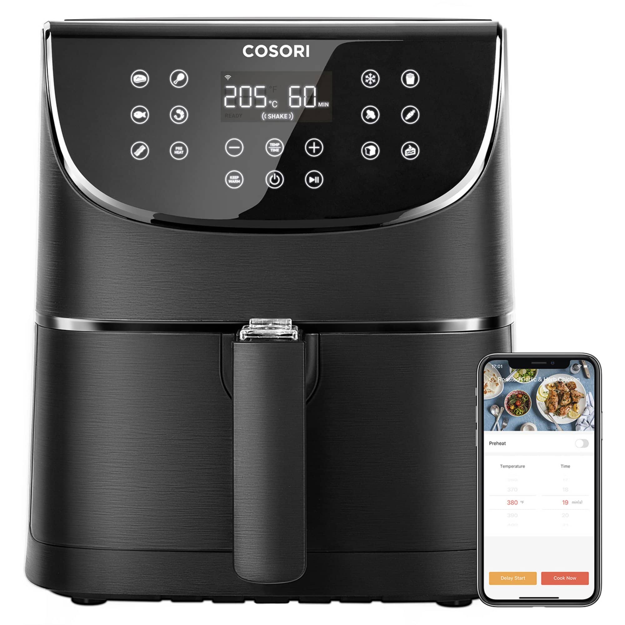 Läs mer om Premium Smart Airfryer 5,5 liter