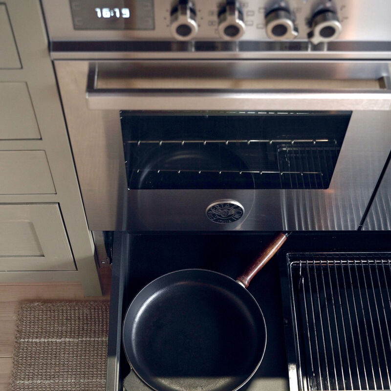 Professional hvitevarepakke 90 cm, rustfritt stål