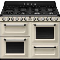 TR4110P1 10 Victoria gaskomfur med 3 ovne 110 cm, creme