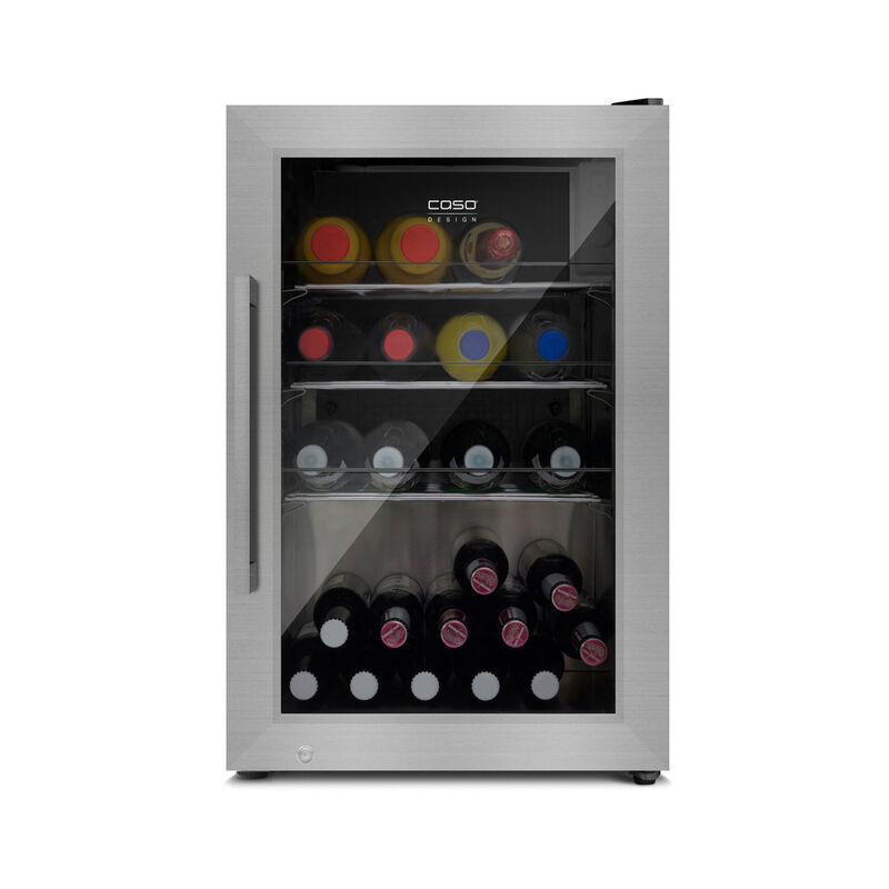 BBQ Cooler utomhuskylskåp 63 liter, rostfritt stål, högerhängd