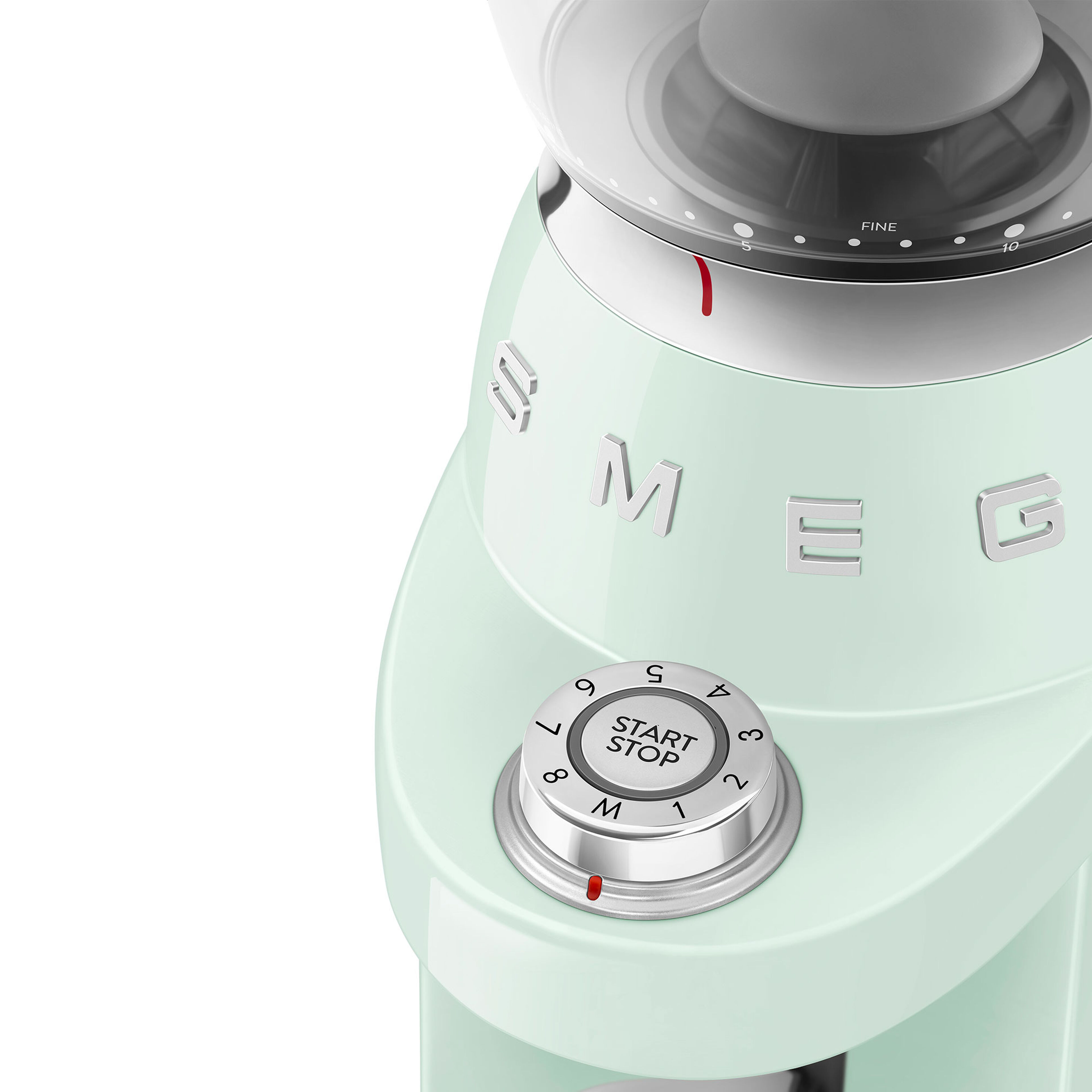 Kaffekvern, pastellgrønn