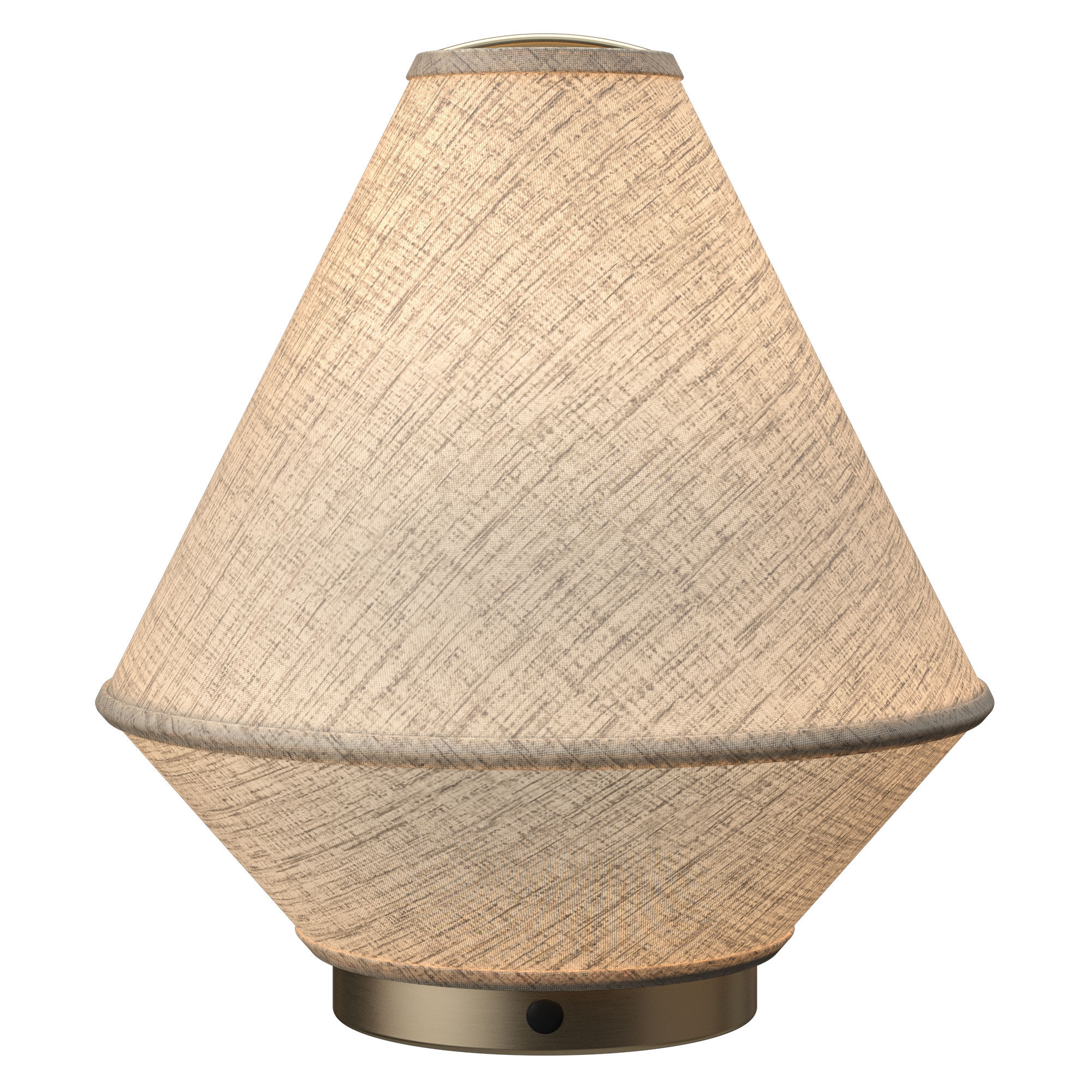 Tafta portabel bordslampa, natural