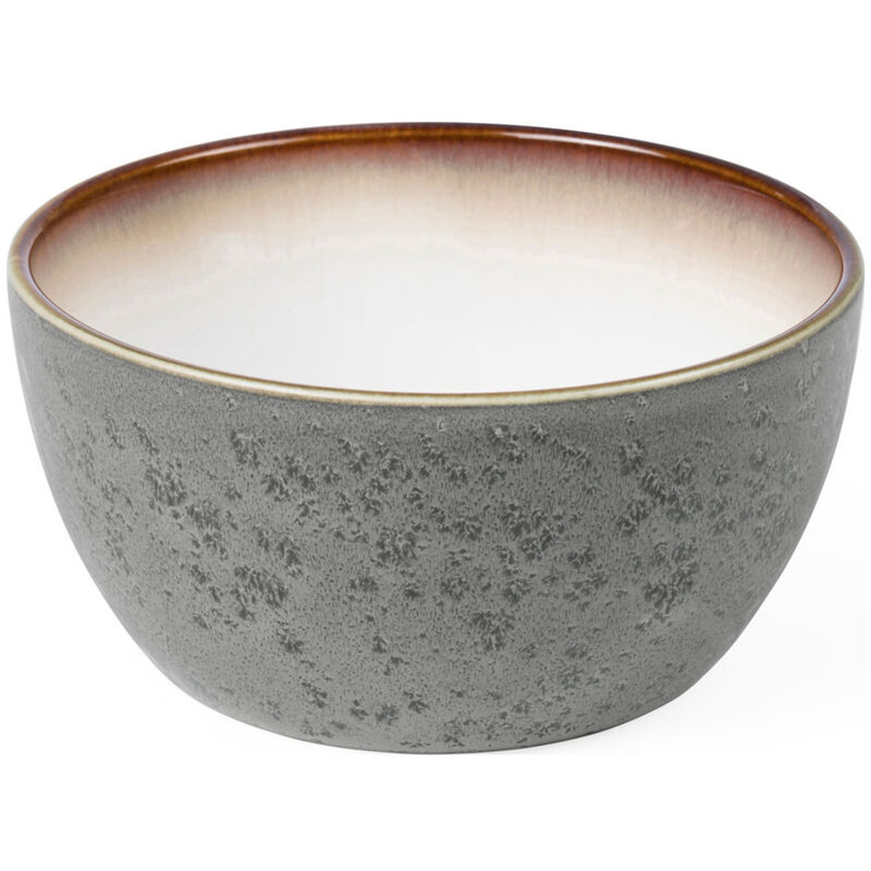 Kulho, harmaa/kermanvalkoinen, 14 cm.