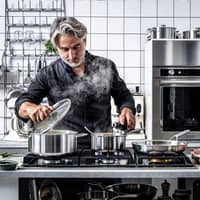 Cookware Collection -kattila, kannellinen, ruostumatonta terästä, 24 cm