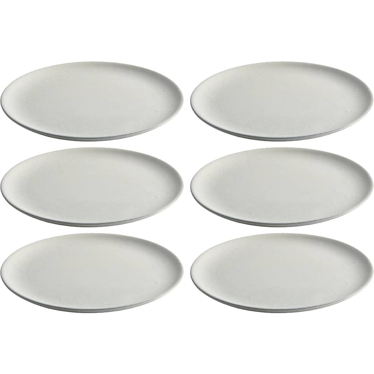RAW frukosttallrik 23 cm, 6 st, arctic white