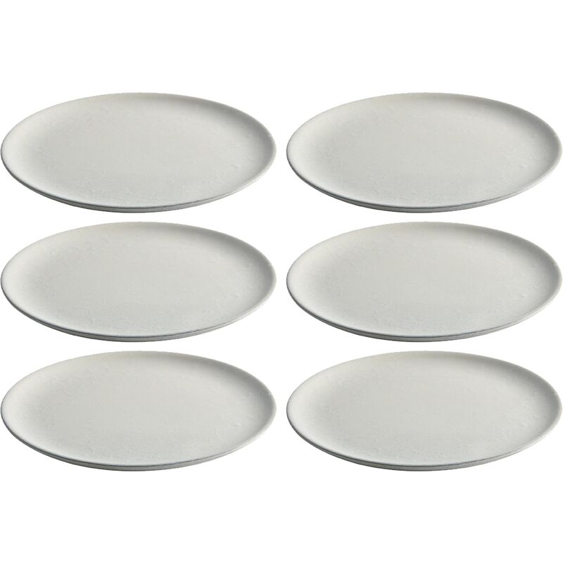 RAW aamiaislautanen 23 cm, 6 kpl, arctic white