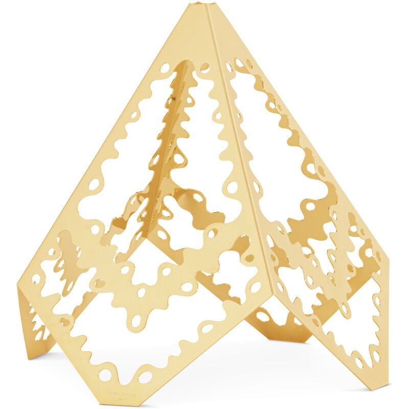 2022 Juletre, gull, liten