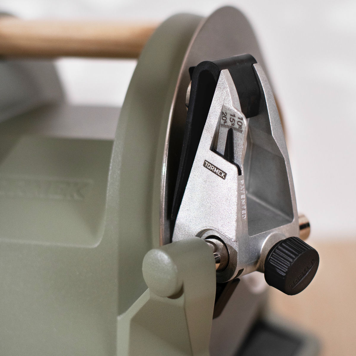 Tormek T-1 Kitchen Knife Sharpener, ash green