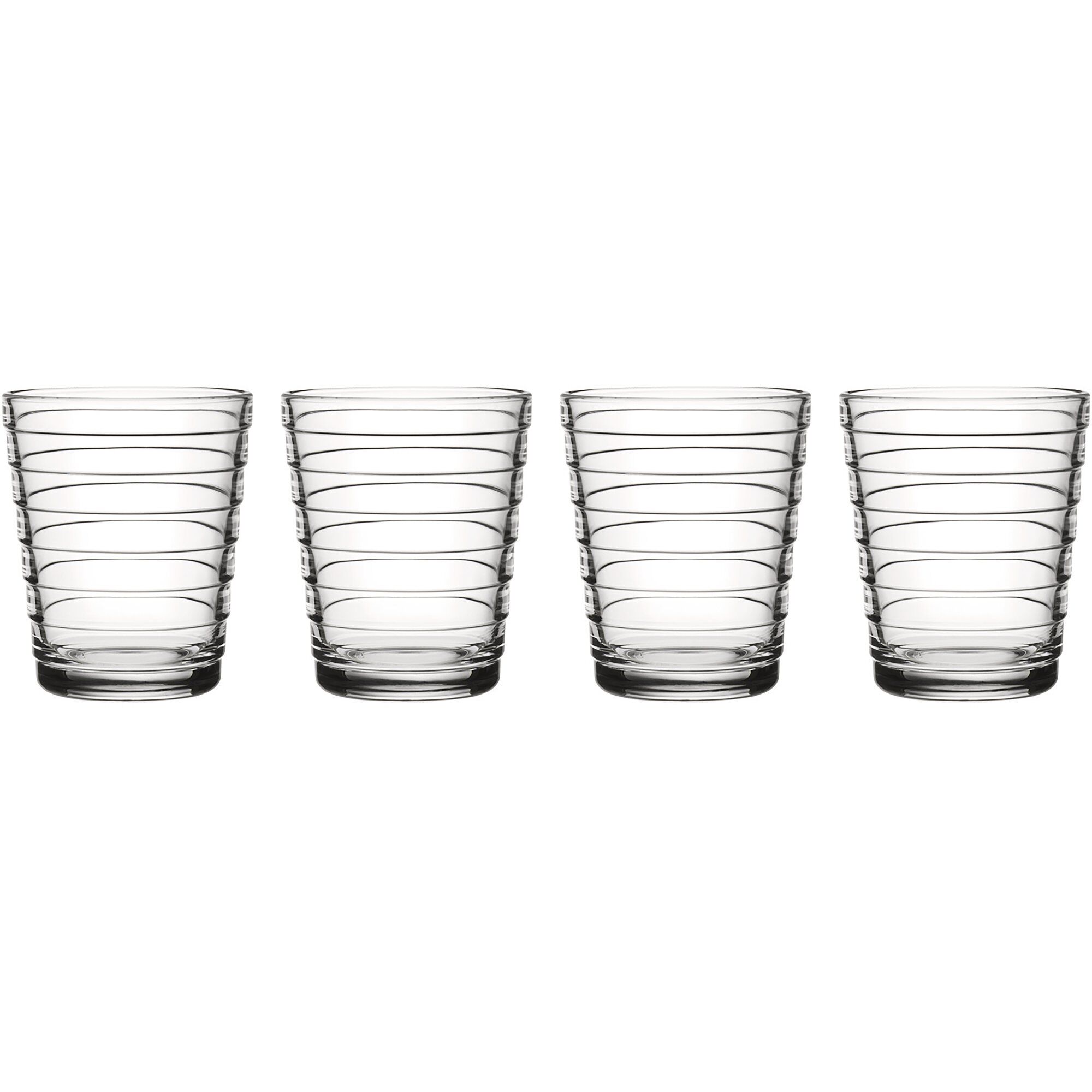 Iittala Aino Aalto drikkeglass 4-stk. 22 cl Klar