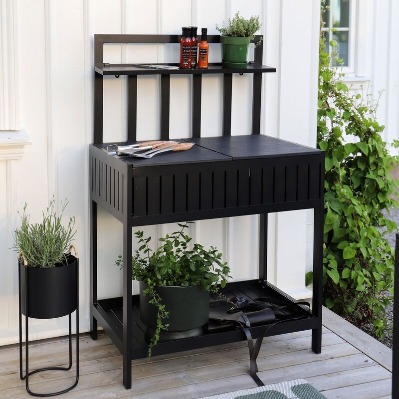 Utekjøkken med oppbevaring 90 x 56 cm