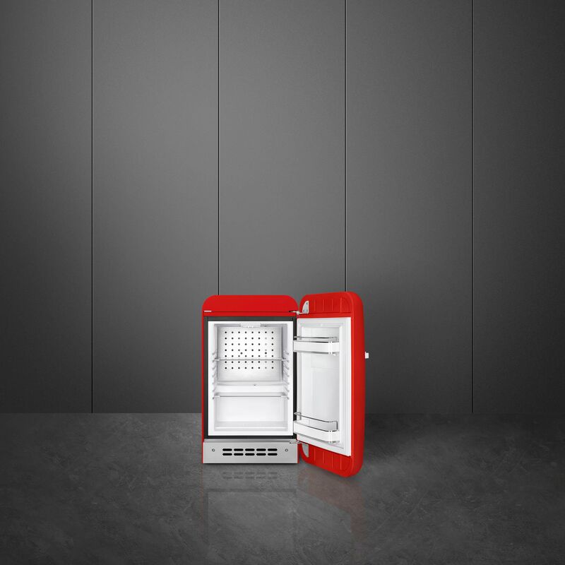 FAB5RRD6 Minibar 73cm Högerhängd Röd