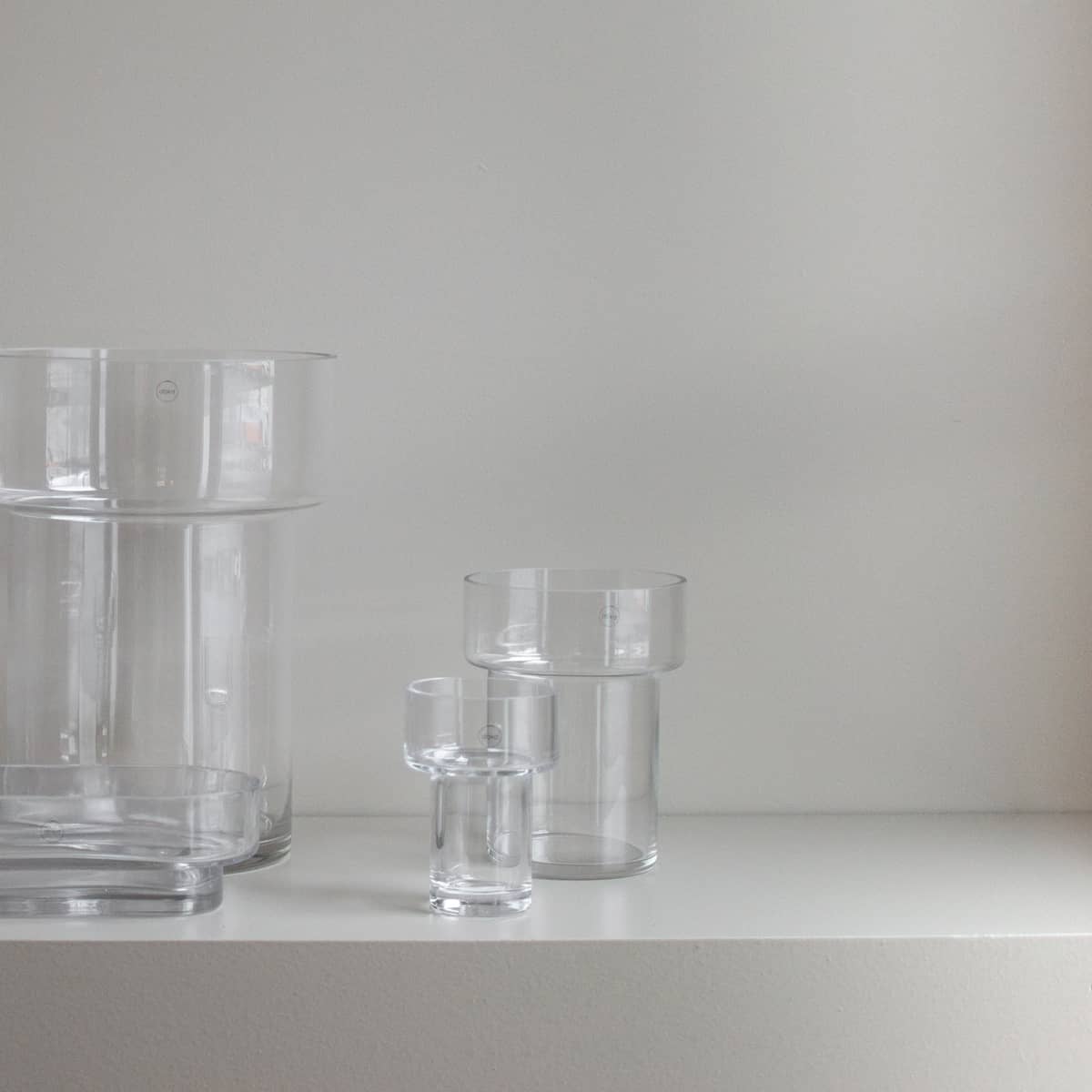 Keeper glasvas, medium, klar